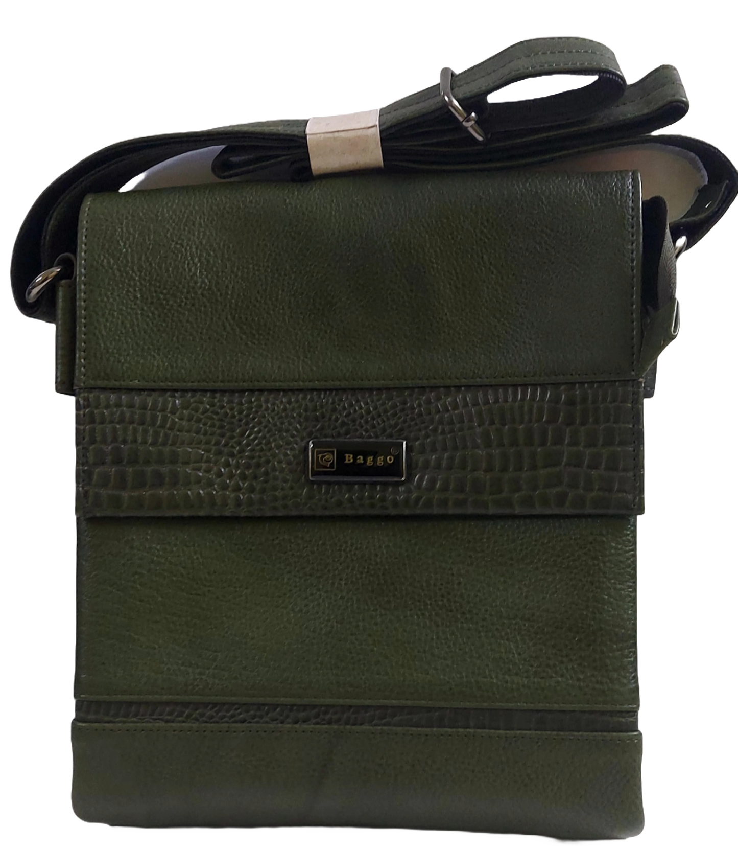 Leather Stylish Sling bag - Green