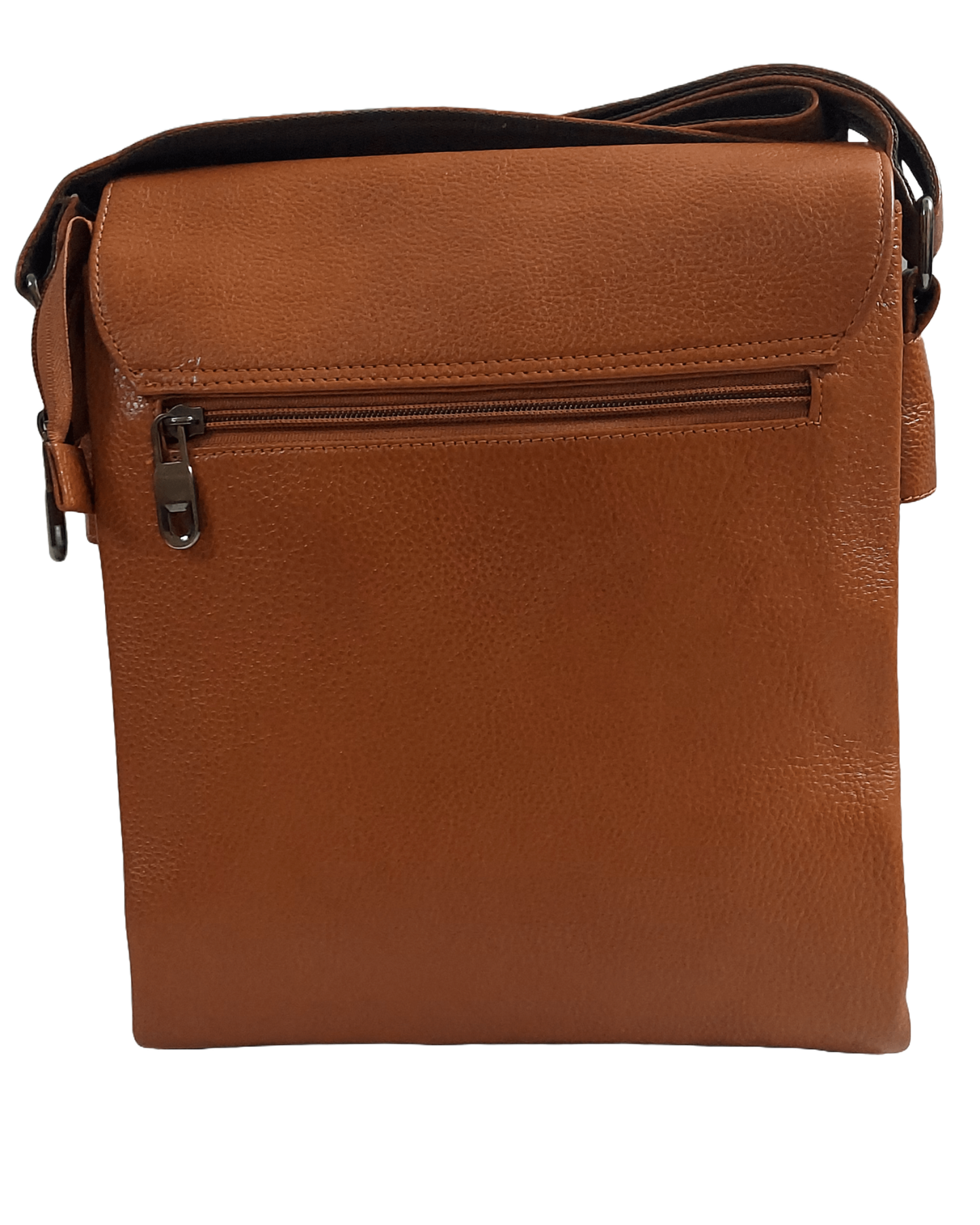 Leather Stylish Sling bag - Brown