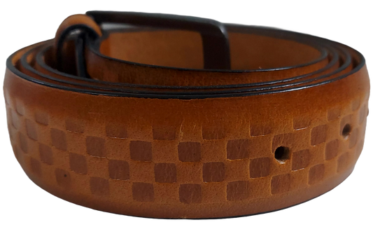 Leather Sylish Belt - Brown