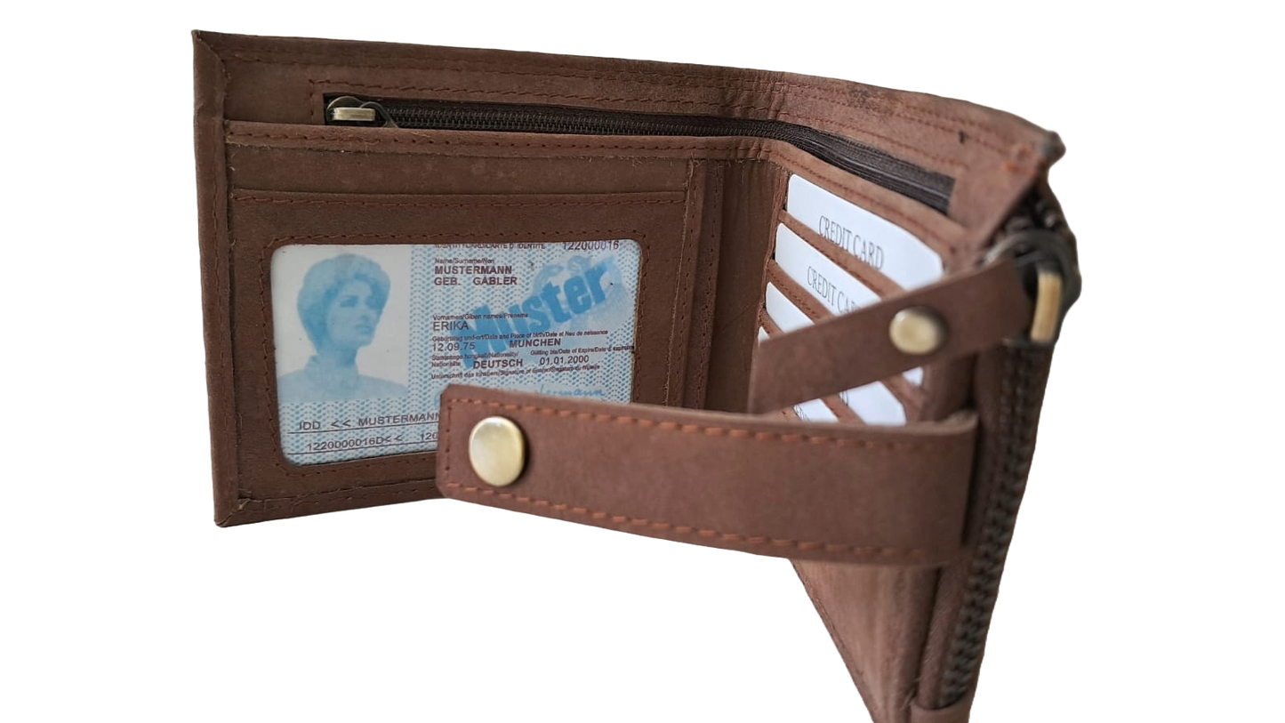 Genuine Brown Premium Leather Wallet