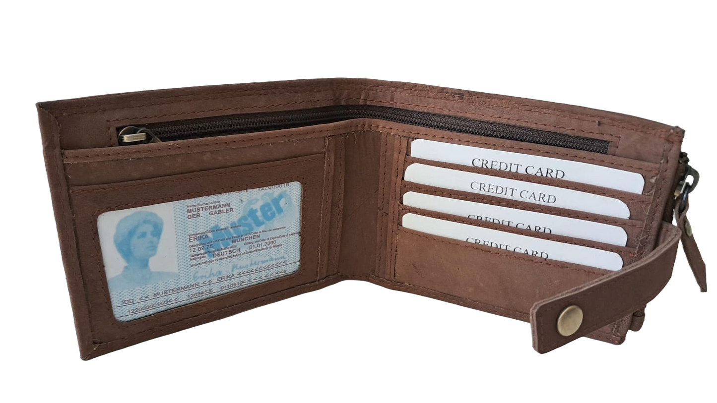 Genuine Brown Premium Leather Wallet