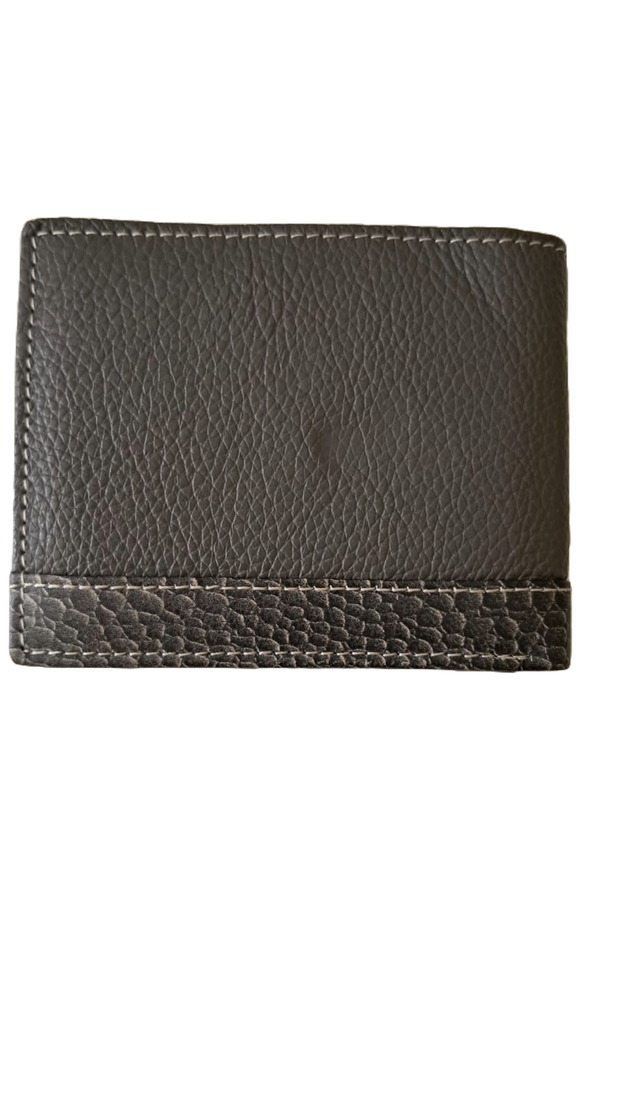 Genuine Grey Leather Wallet