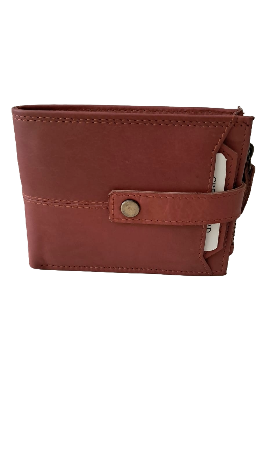 Genuine Leather Premium Red Wallet